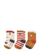 Silas Socks 3-Pack Patterned Liewood