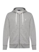 Loopback Fleece Full-Zip Hoodie Grey Polo Ralph Lauren