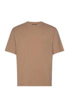 Hale Logo T-Shirt Brown J. Lindeberg