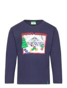 T-Shirt L/S Navy United Colors Of Benetton