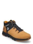 Mid Lace Up Waterproof Sneaker Yellow Timberland