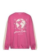 Mini Rodini Society Sp Sweatshirt Pink Mini Rodini