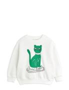 Cat Sp Sweatshirt White Mini Rodini