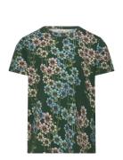 Daisys Aop Ss Tee Green Mini Rodini