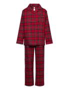 Pyjamas Set Flannel Red Lindex