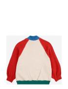 B.c Vintage Color Block Zipped Sweatshirt Patterned Bobo Choses