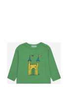 Baby Faraway Castle T-Shirt Green Bobo Choses