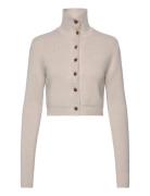 Knitted Slim Cardigan Beige REMAIN Birger Christensen