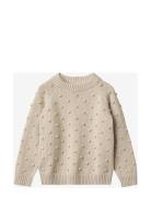 Bon Dot Pullover Cream Fliink