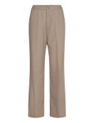 Relaxed Casual Trousers Beige Weekday