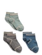 Bo Sneaker Socks - 3-Pack Blue Mp Denmark