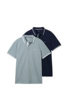 Doublepack Polo, Packaging Blue Tom Tailor