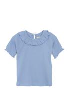 T-Shirt Ss Blue Creamie