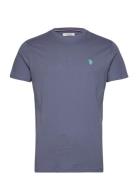 Uspa T-Shirt Arjun Men Blue U.S. Polo Assn.