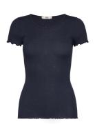 Rmwbalta Modal Ss T-Shirt Black RM By Rosemunde