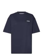 Smaustin Boxy Ss T-Shirt Navy Svea