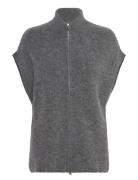 Nola Zip Cardigan Grey Dante6