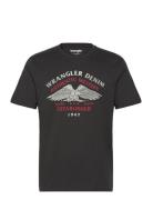 Americana Tee Black Wrangler