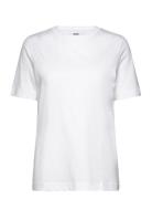 Cotton Jersey Jess Tee Fav White Mads Nørgaard