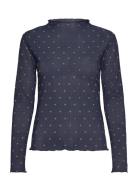 Fancy Jersey Minnie Top Navy Mads Nørgaard