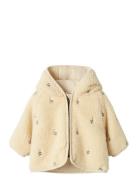 Nbfnalo Loose Sherpa Jacket Lil Cream Lil'Atelier