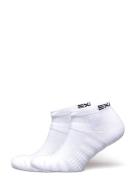 Low Cut Sock 2-Pack W White Exani