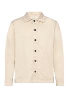 Sdossie Overshirt Cream Solid