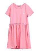 Solid Rib Dress Pink Tom Tailor