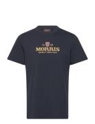 Britain Jersey Tee Navy Morris