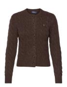 Cable-Knit Wool-Cashmere Cardigan Brown Polo Ralph Lauren