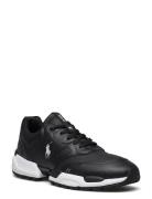 Jogger Leather-Paneled Sneaker Black Polo Ralph Lauren