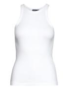 Ribbed Cotton Tank Top White Polo Ralph Lauren