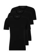 Tshirt Rn 3P Classic Black BOSS