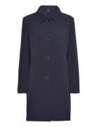 Crepe Coat Navy Lauren Ralph Lauren