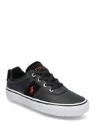 Hanford Leather Sneaker Black Polo Ralph Lauren