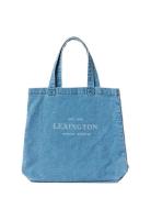 Washed Denim Shopper Blue Lexington Clothing