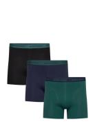 Cotton Stretch Boxer 3P Navy Björn Borg