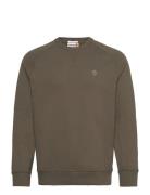 Loopback Crew Neck Sweatshirt Green Timberland