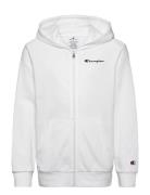 Full Zip Hoodie Sweatshirt White Champion