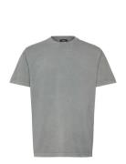 Combed Jersey Dye Thorbjørn B Tee Grey Mads Nørgaard