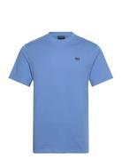 Classic Organic Cotton Logo Tee Blue Lexington Clothing