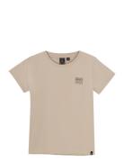 T-Shirt Backprint Beige Indian Blue Jeans