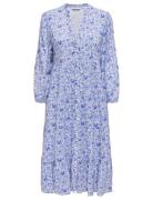 Onlmilana 7/8 Dress Wvn Noos Blue ONLY