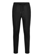 Pure Linen Pant Drawstring Black Michael Kors