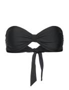 Rwshiitake Bandeau Bikini Top Black Rosemunde