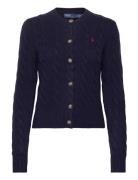 Cable-Knit Wool-Cashmere Cardigan Navy Polo Ralph Lauren