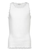 Rkbalta Sl Regular Lace Top White Rosemunde Kids