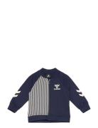 Hmlstripy Zip Jacket Navy Hummel