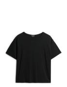 Studios Dropped Shoulder Tee Black Superdry