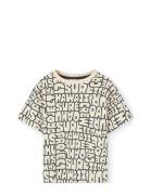 Knit T-Shirt Cream Boboli